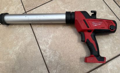 USED⚠️ cordless 18V M18 caulk and adhesive gun