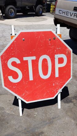 Stop sign