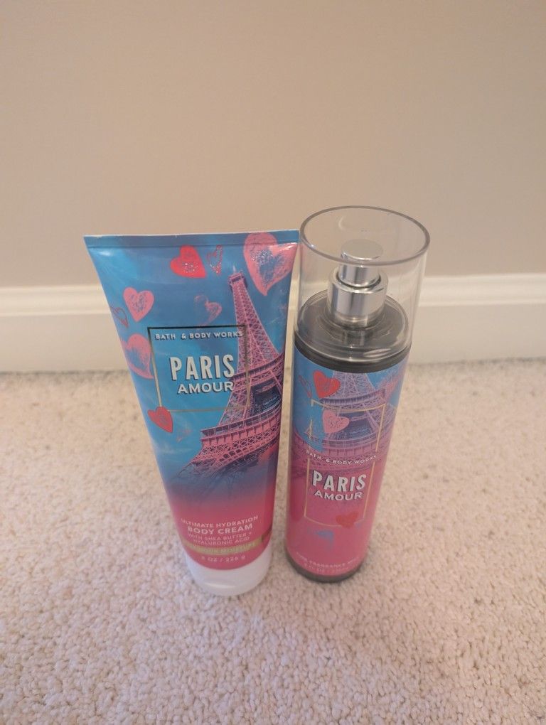 Bath & Body Works Paris Amour Set (New)