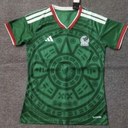 Soccer Mexico jersey women Mujer girls 🧒 Mundial green New Jersey  short sleeve long sleeve Women’s size 2025 2026 Futbol player manga larga manga co