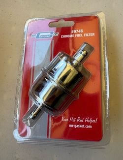 Chrome Fuel Filter