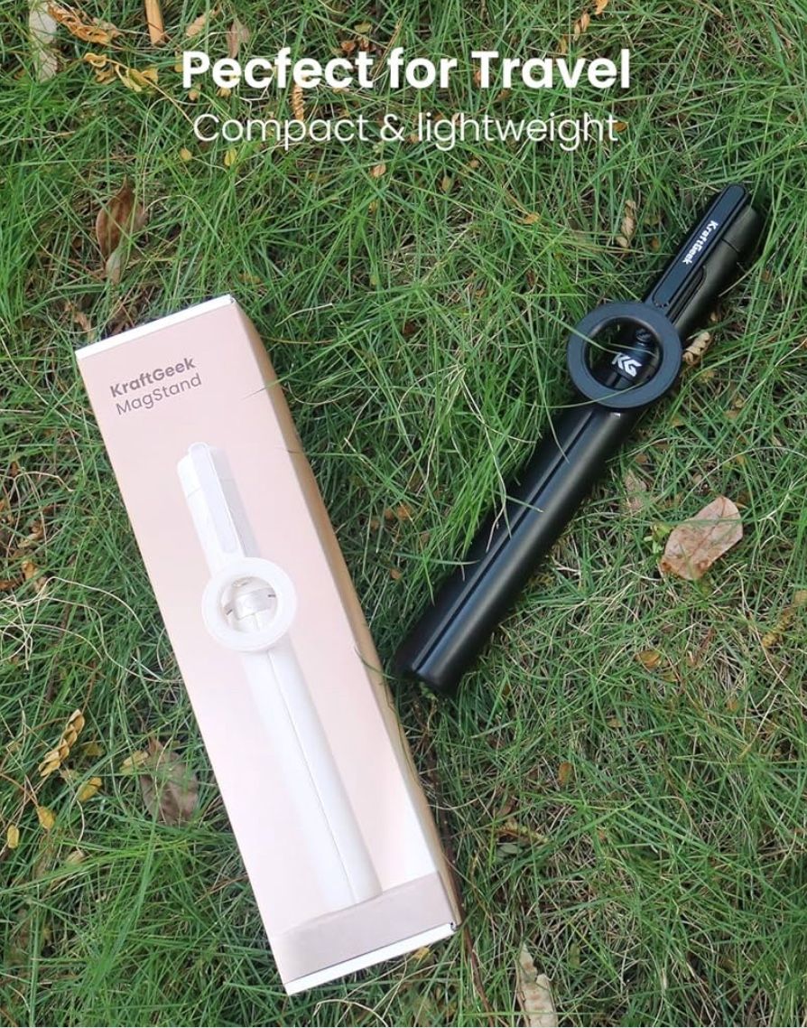 Kraft Geek- Selfie Stick, Sturdy Tripod Stand With Remote 64”