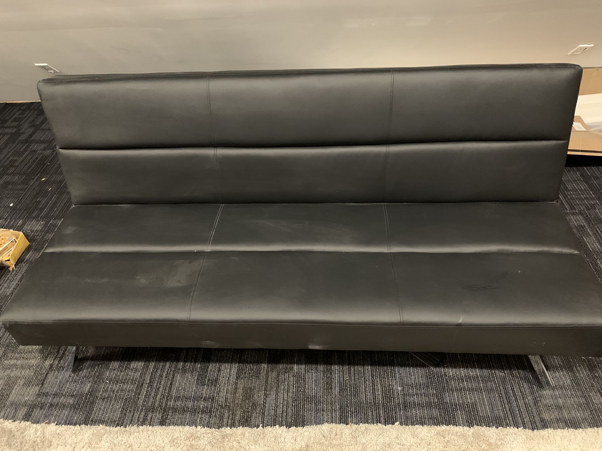 Black futon