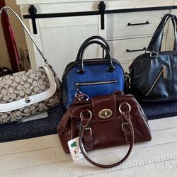 Designer Handbags #7 Bag Bundle (4pc)
