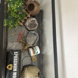Full gecko/reptile set up