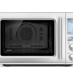 Breville BMO870BSS Combi Wave 3-in-1 Microwave, Air Fryer and Convection Oven, Brushed Stainless Steel