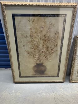 traditional framed floral