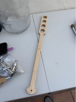 Wooden Mash Paddle for Homebrewing