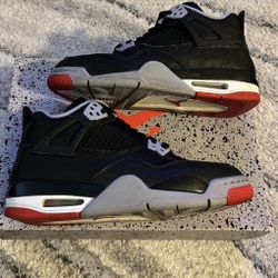 Jordan 4 Black Cement Trainers