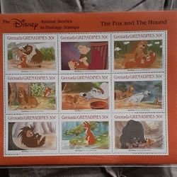 Walt Disney Collectors Postage Stamps