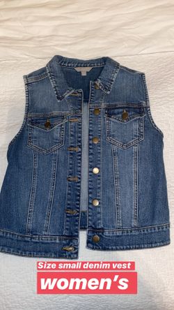 Denim vest