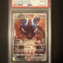 Lucario VSTAR PSA 10