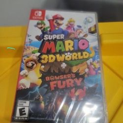 SUPER MARIO 3DWORLD BOWSERS FURY NINTENDO SWITCH BRAND NEW FACTORY SEALED 