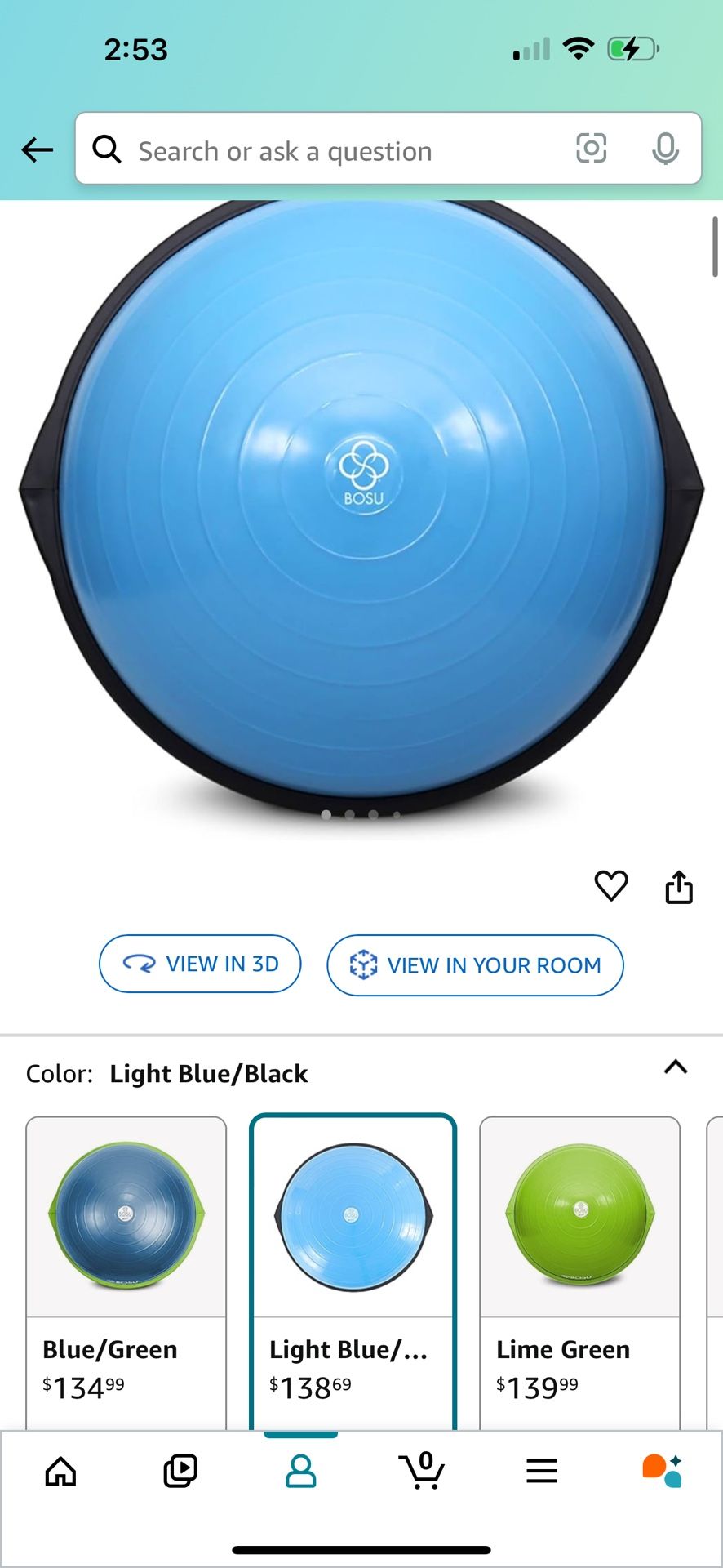 exercise training ball
