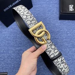 Dlce Gabbana Leather Belt Of Men 