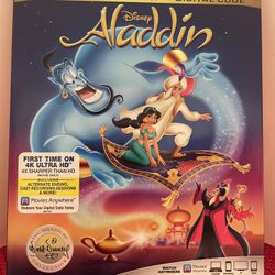 Disney’s Aladdin Animated 2019 4K Blu-Ray