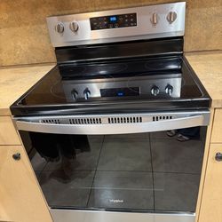 Whirlpool Electric Cooktop and Stove