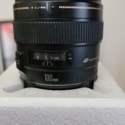 Canon EF 100mm f/2 USM Lens
