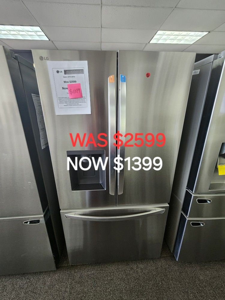 26 Cu. Ft. Smart Counter Depth Max Frenxh Refrigerator
