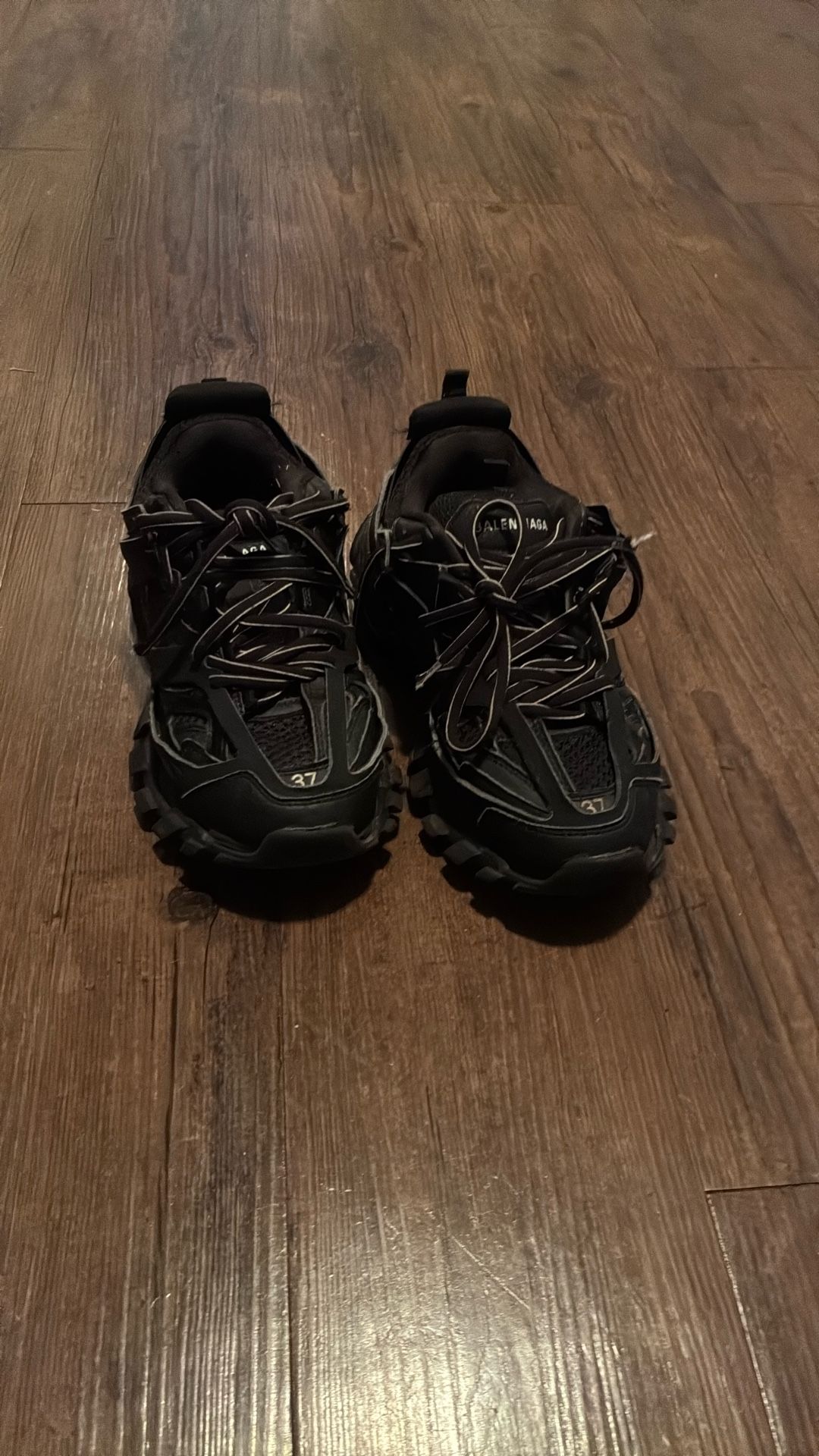 Balenciaga Tracks Black-And-White