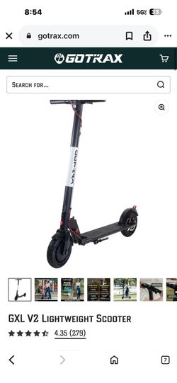 Gotrax GXL V2 Electric Scooter