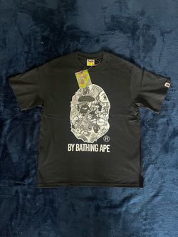 BAPE A Bathing Ape Graphic T-Shirt Black