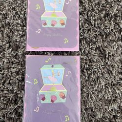 LOT: NEW: 2 Papyrus ballerina Happy Birthday Cards