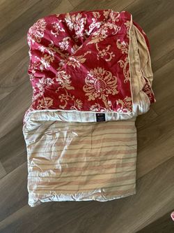 Vintage CHAPS brand French Riviera Jacobean Queen Comforter