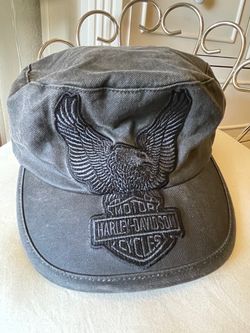 Harley-Davidson flat top cap