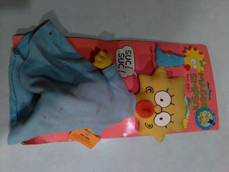 Maggie Simpson rag doll collectable