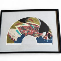 Signed MIHARU LANE Joy Of Meeting 252/350 Japanese Women Series Serigraph