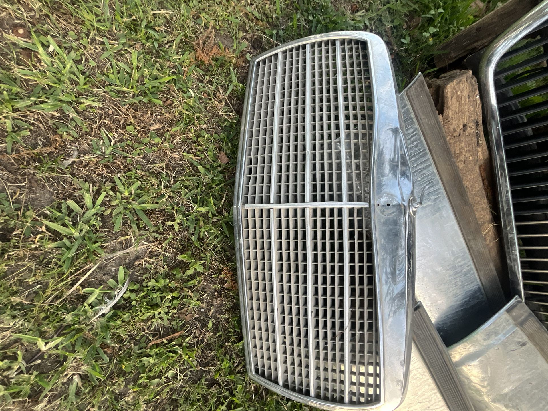 Antique Mercedes Grill