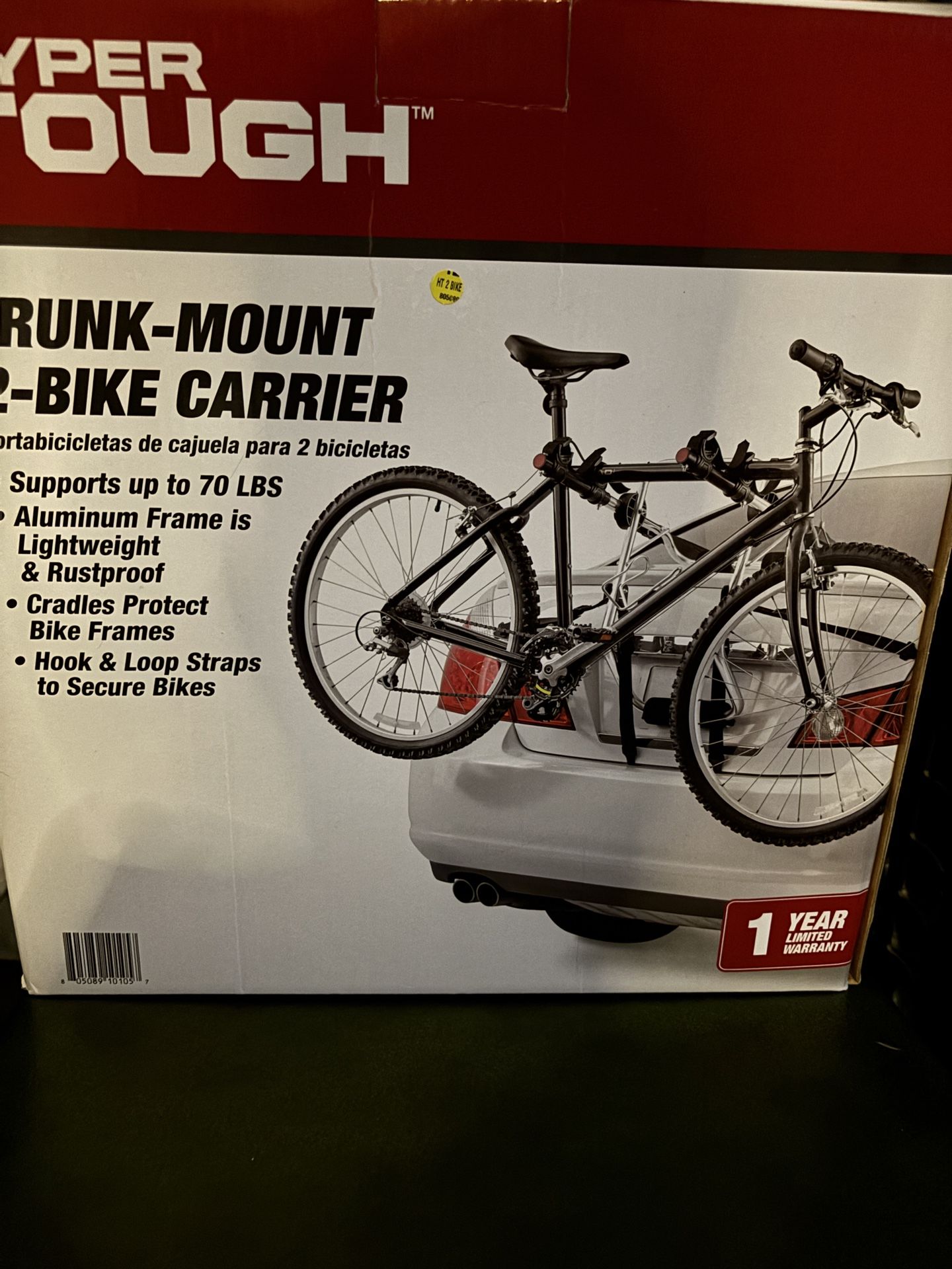 Trunk Mount 2 Bike Carrier
