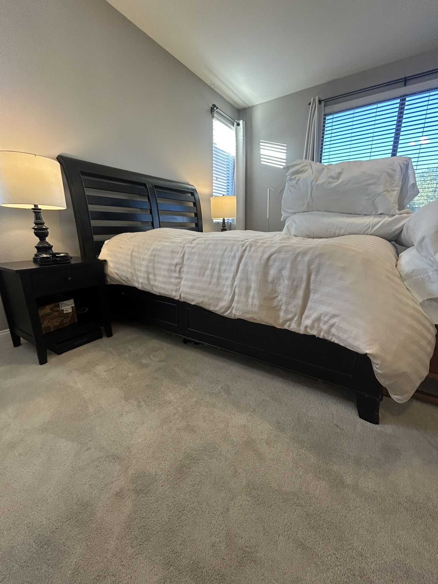 Black  Bed Frame