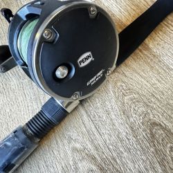 Penn Warfare 30L With An Uglystik Tiger EliteRod 