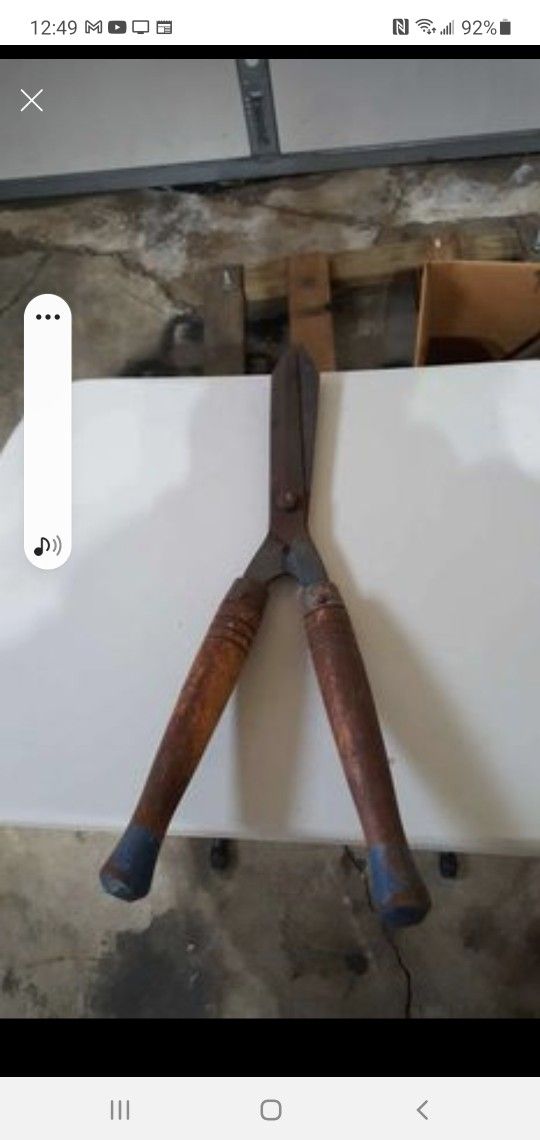 Hedge Shears Pick Up Anytime