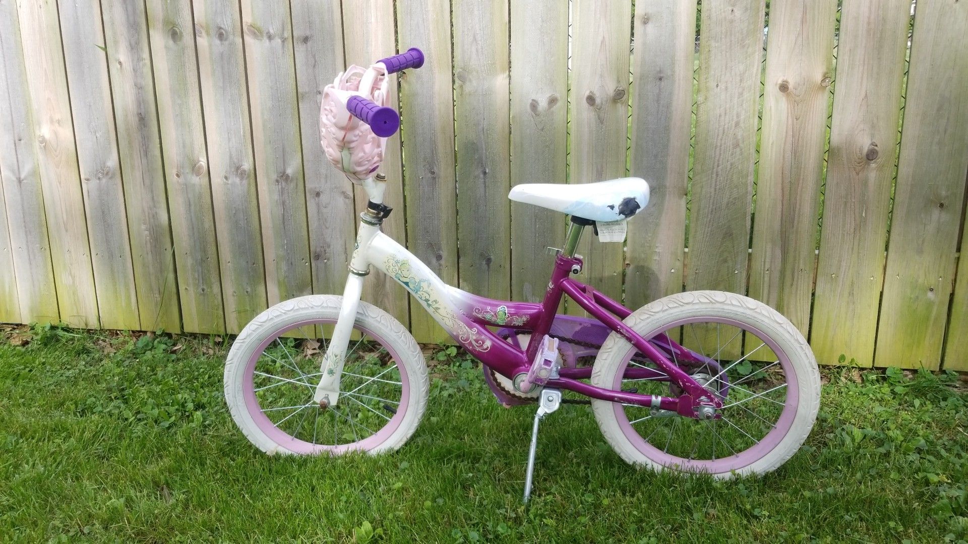 16" girl's princess bike
