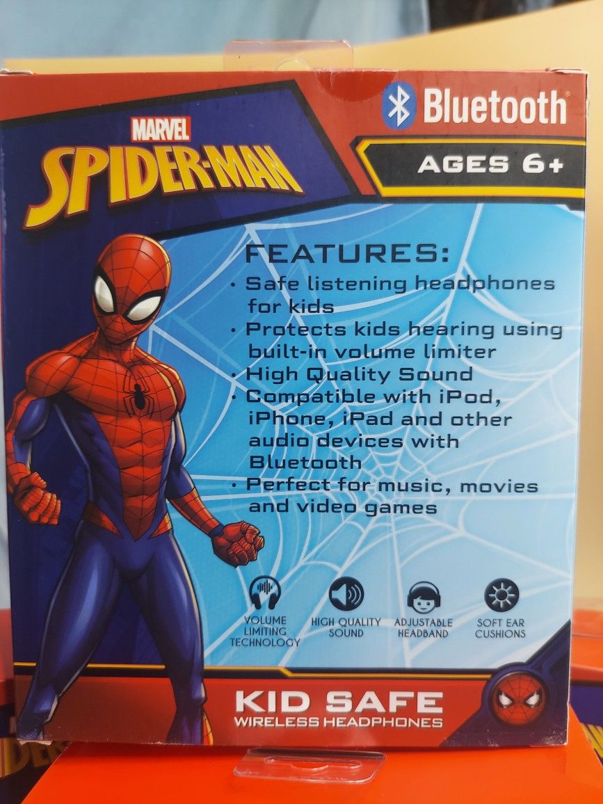MARVEL SPIDER-MAN  Bluetooth headphones