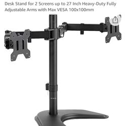 Dual Monitor Stand - 2 Available Brand New