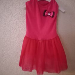 Pink Dog Dress S
