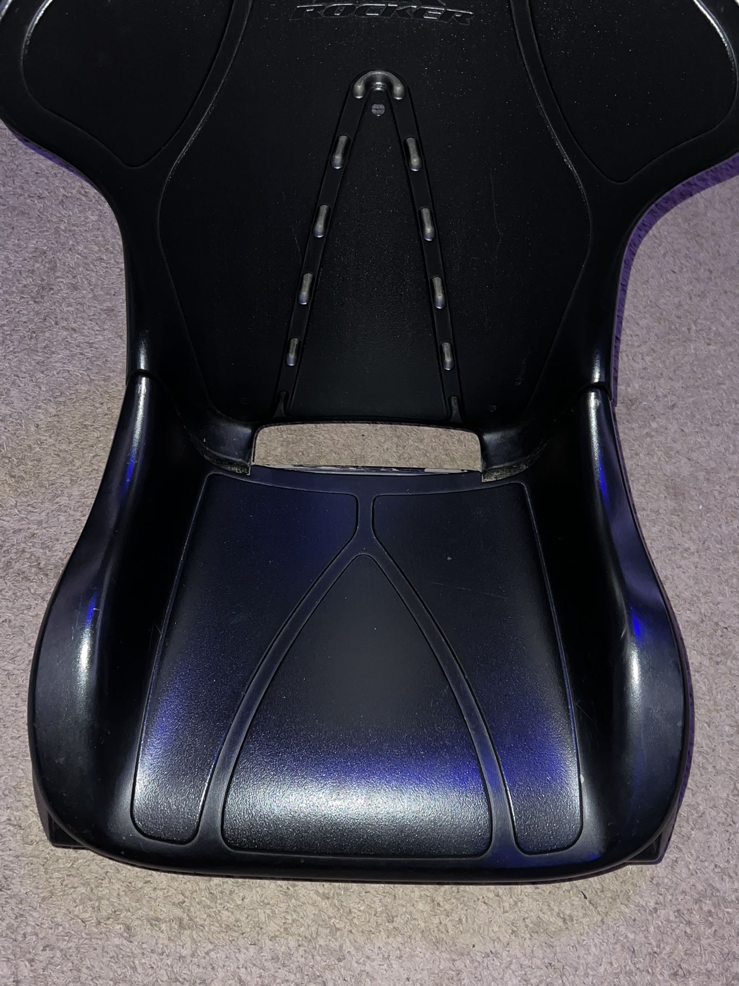 AK Rocker 100 Gaming Chair AK Designs Hard Plastic Vintage Gamer SeatÂ