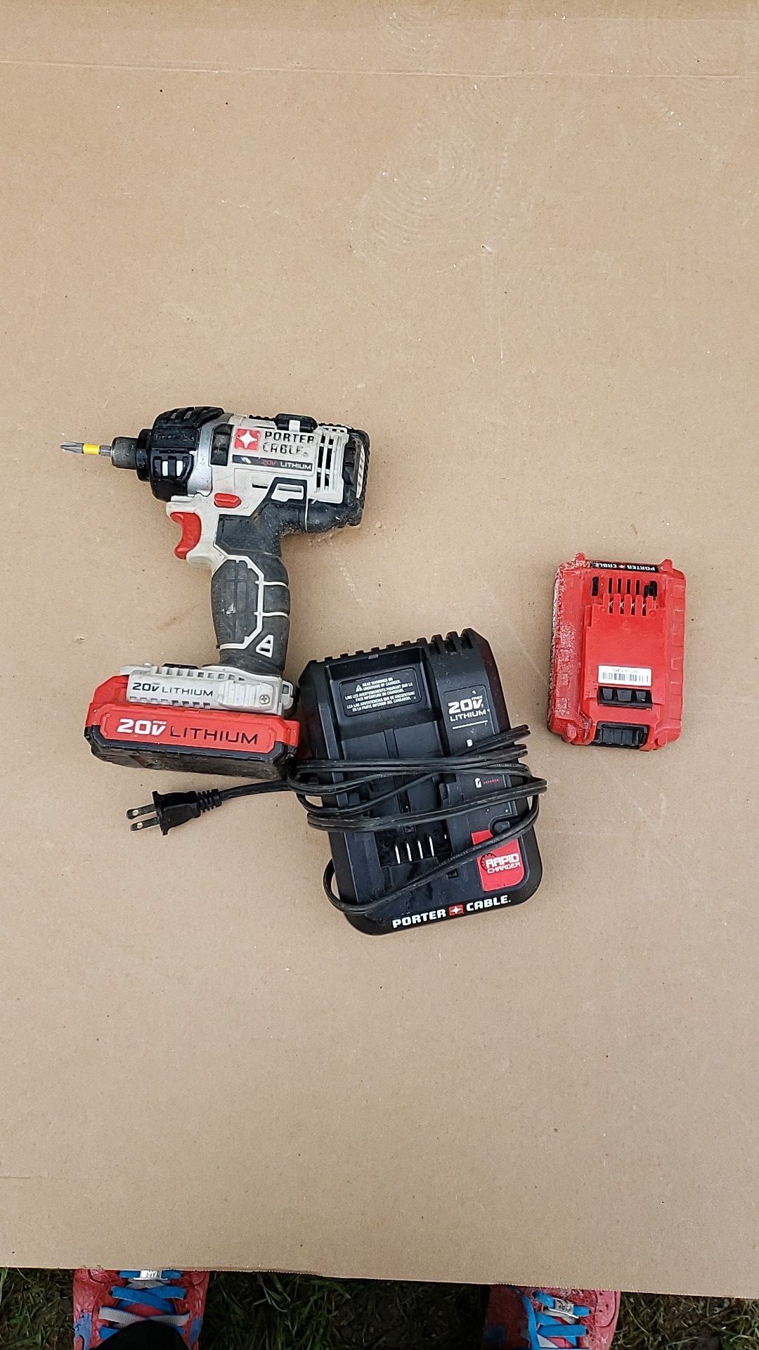 Porter cable impact drill as you see in the picture $60