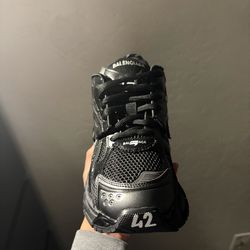 Black balenciaga runners