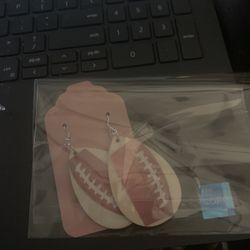 Football Earrings 