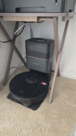 Roborock Q5+ Robot Vacuum + Self-Empty Dock — LiDAR, 2700Pa, Alexa Compatible