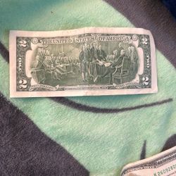 2 $2.00 dollars bills