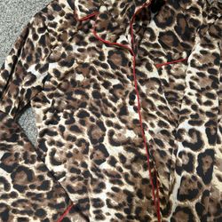 Womens Boutique Leopard Pajamas
