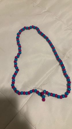 Home made bead  necklace cash only 2.00