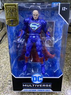 McFARLANE Lex Luther Power Suit Gold Label
