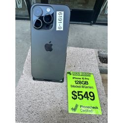 Apple iPhone 15 Pro Unlocked 128GB (Various Colors)